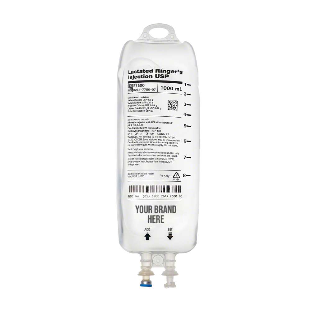 Lactated Ringer's Injection USP 1000ml new